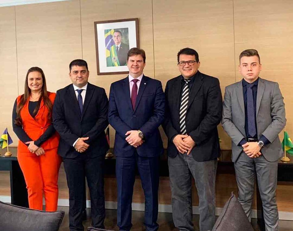 Prefeito Márcio Serrão está em Brasília tratando de vários assuntos de interesse do nosso município.